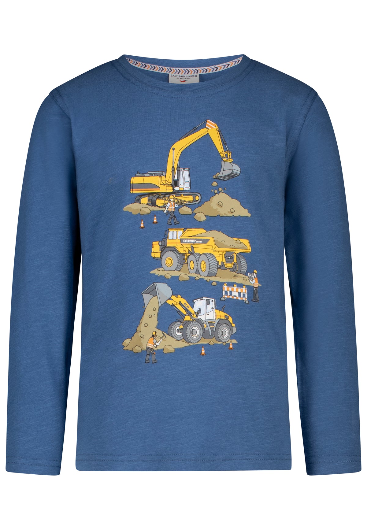 Salt and Pepper Langarmshirt Baustelle