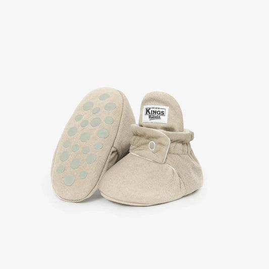 Kings & Rebels Booties Gamuza Gripper - Ivory