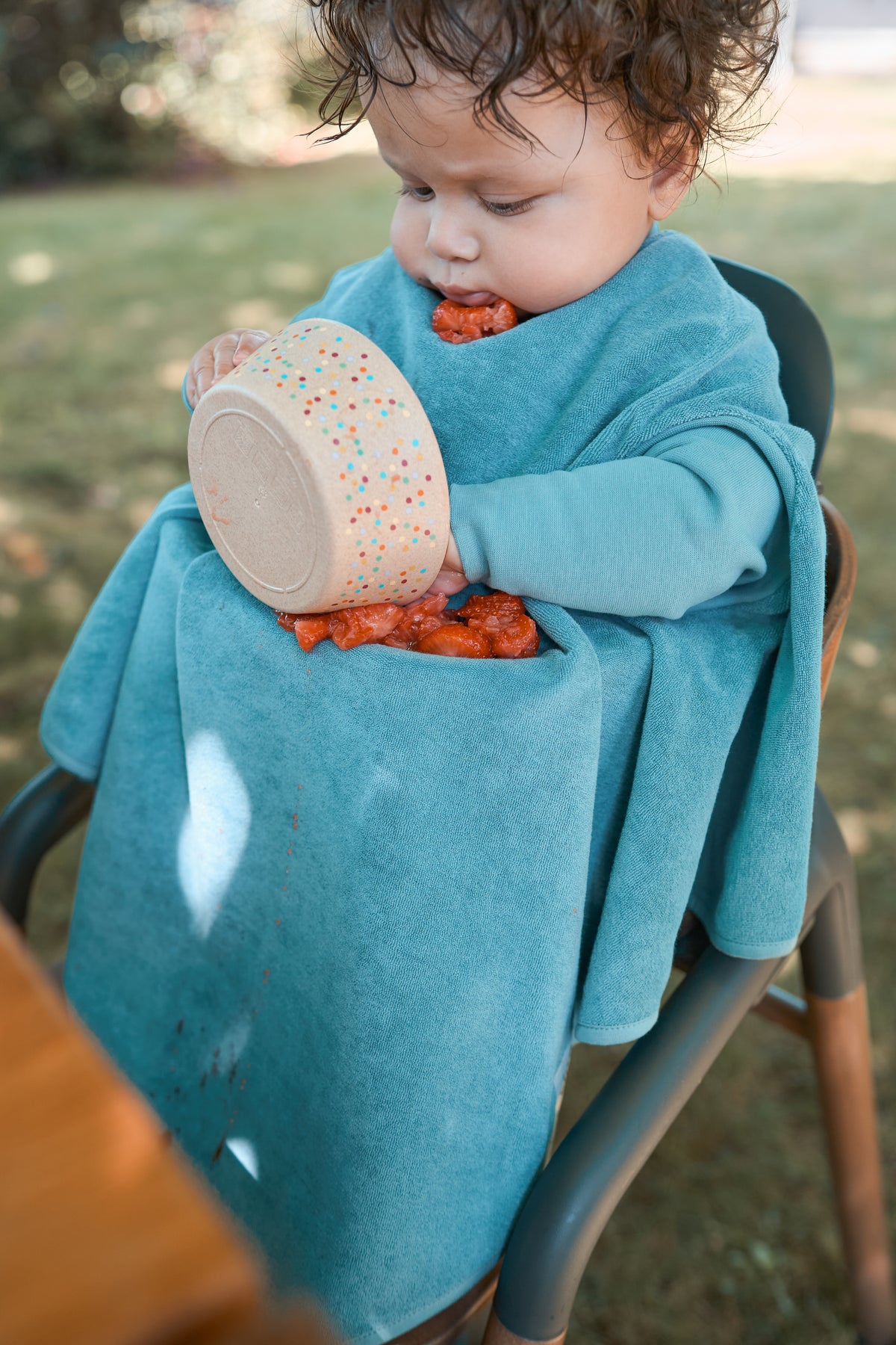 Little Casimir Lätzchen 'Boo' Dusty Ocean