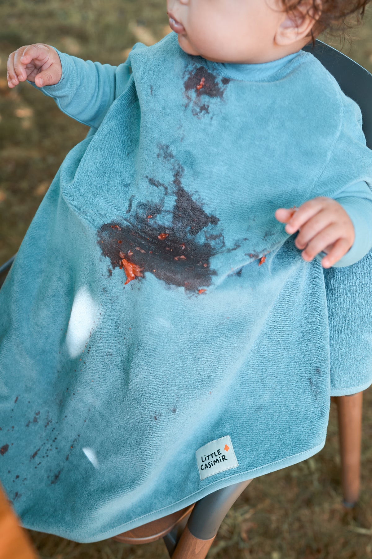 Little Casimir Lätzchen 'Boo' Dusty Ocean