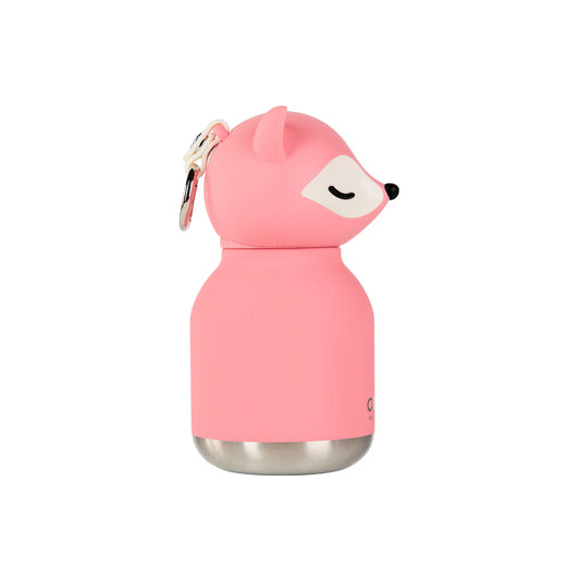 Asobu Trinkflasche Mini Bestie Aurora The Mini Fox mit Schlüsselring