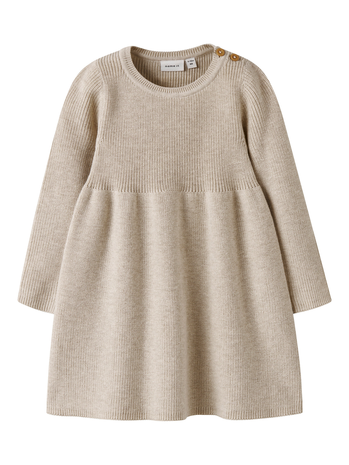 Name it Strickkleid aus Bio-Baumwolle