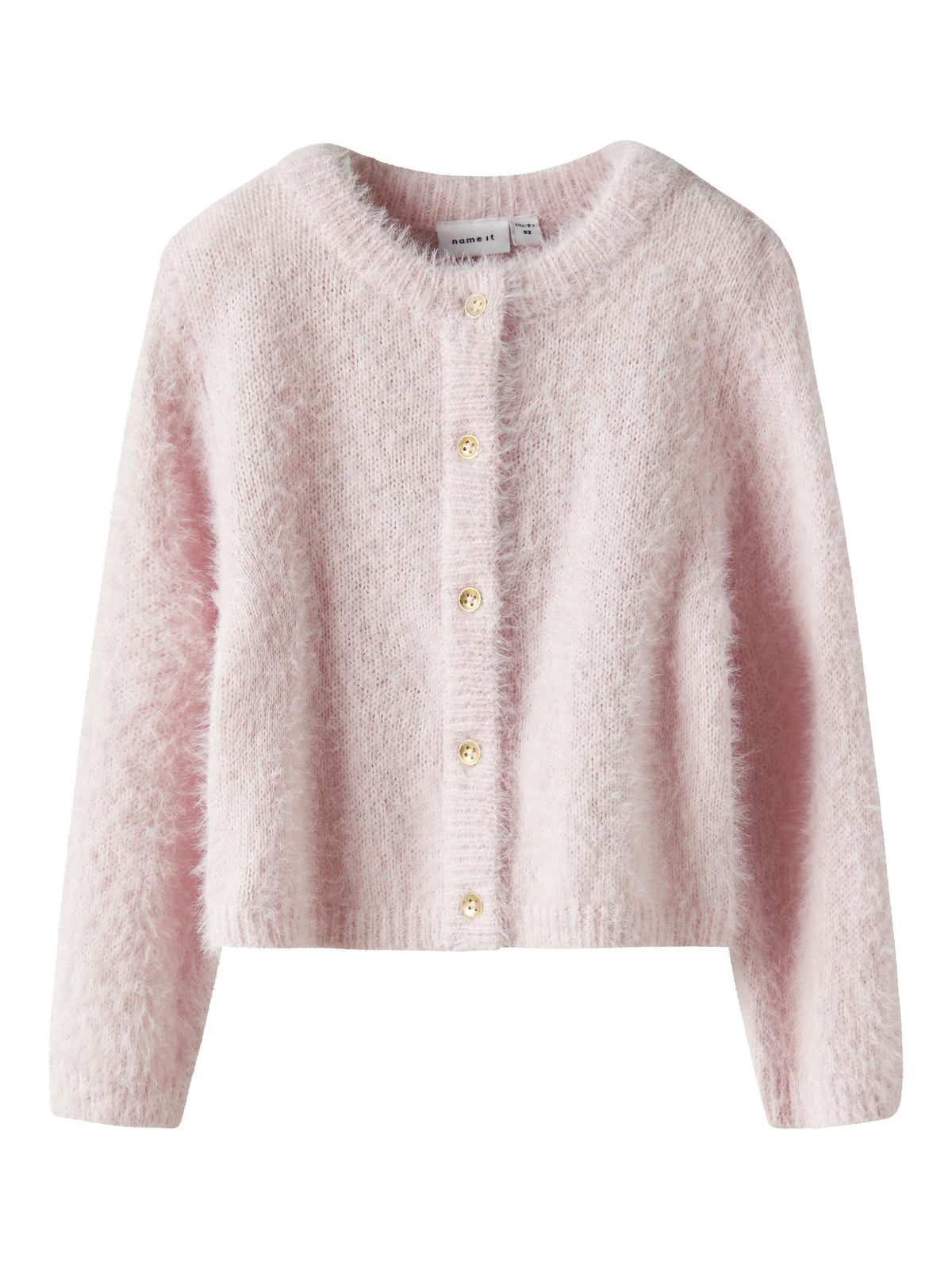 Name it Strickjacke aus Fransengarn