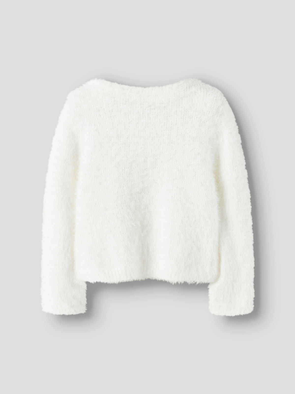 Name it Strickjacke aus Fransengarn