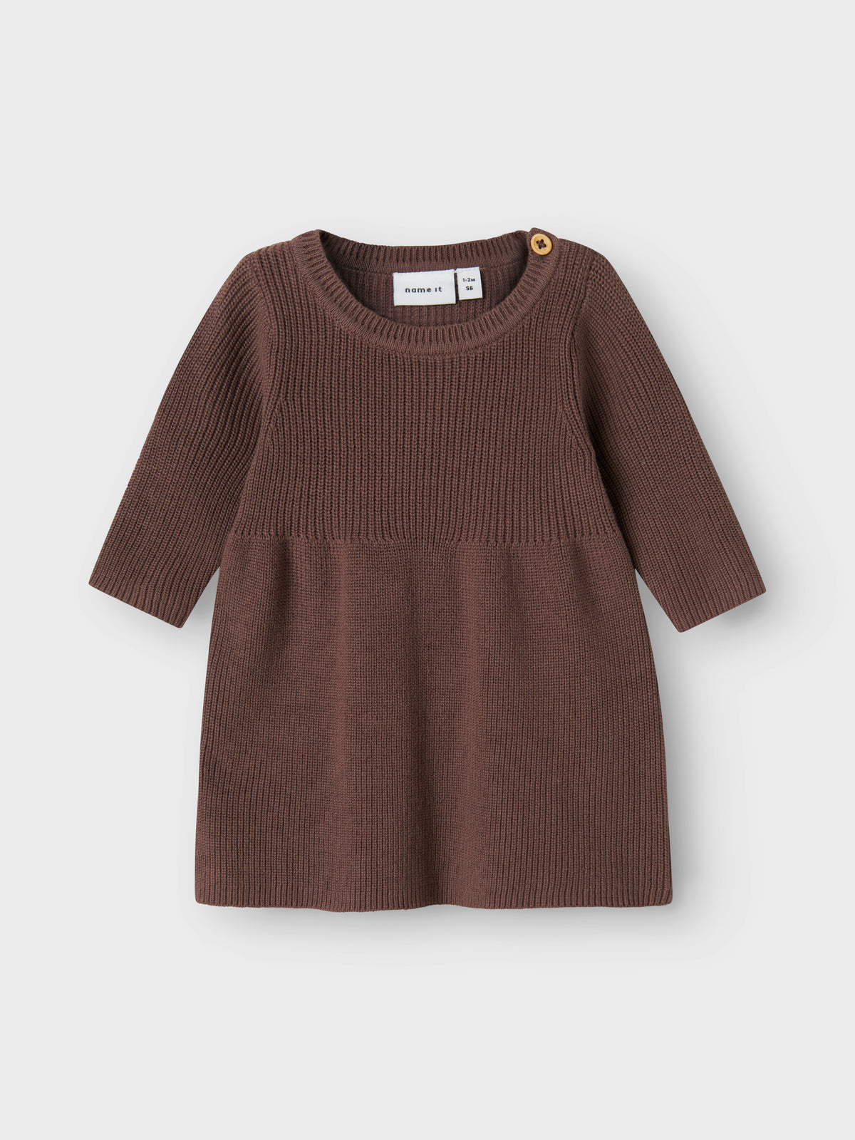 Name it Strickkleid aus Bio-Baumwolle