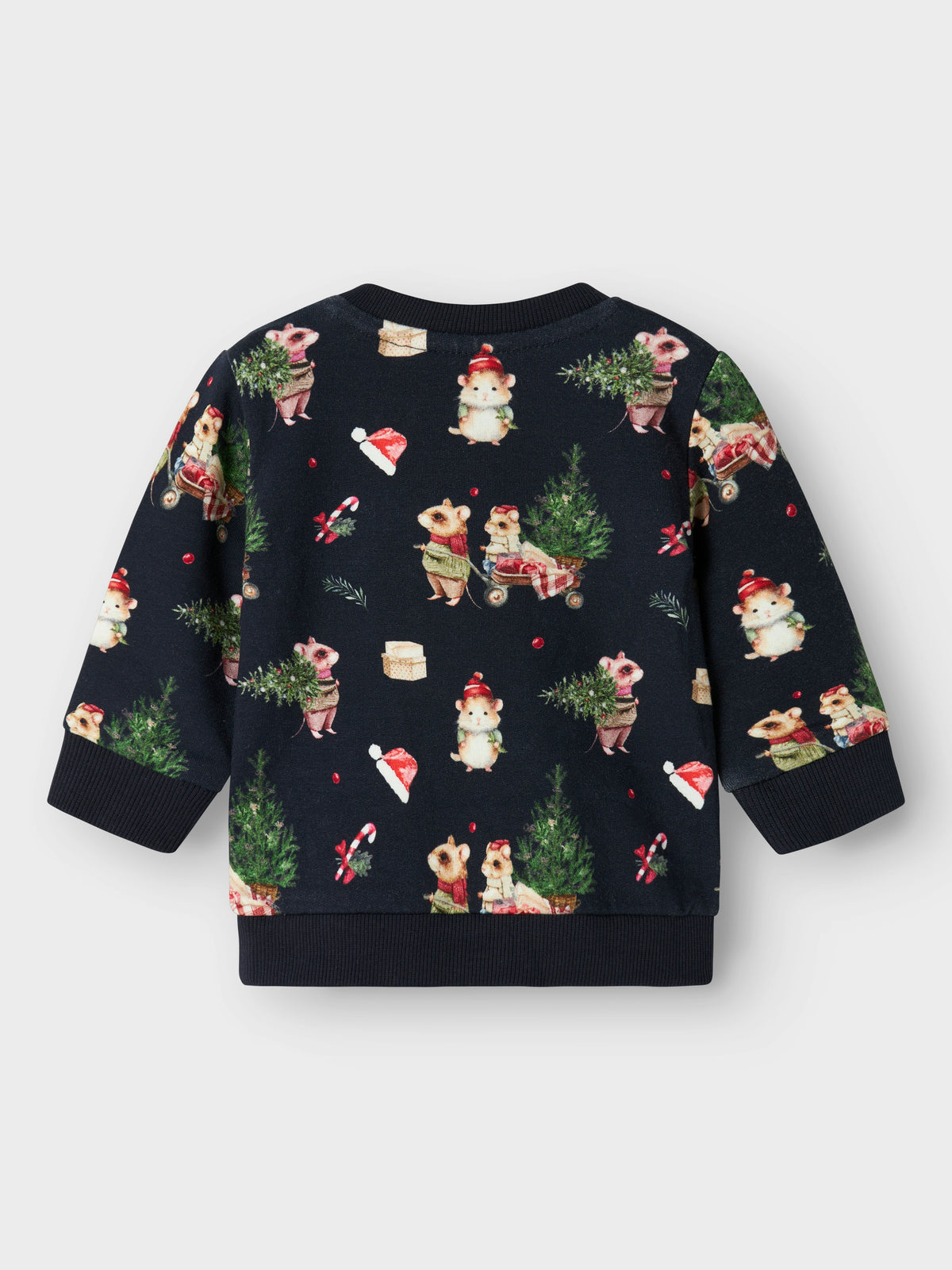 Name it Sweatshirt Weihnachten aus Bio-Baumwolle