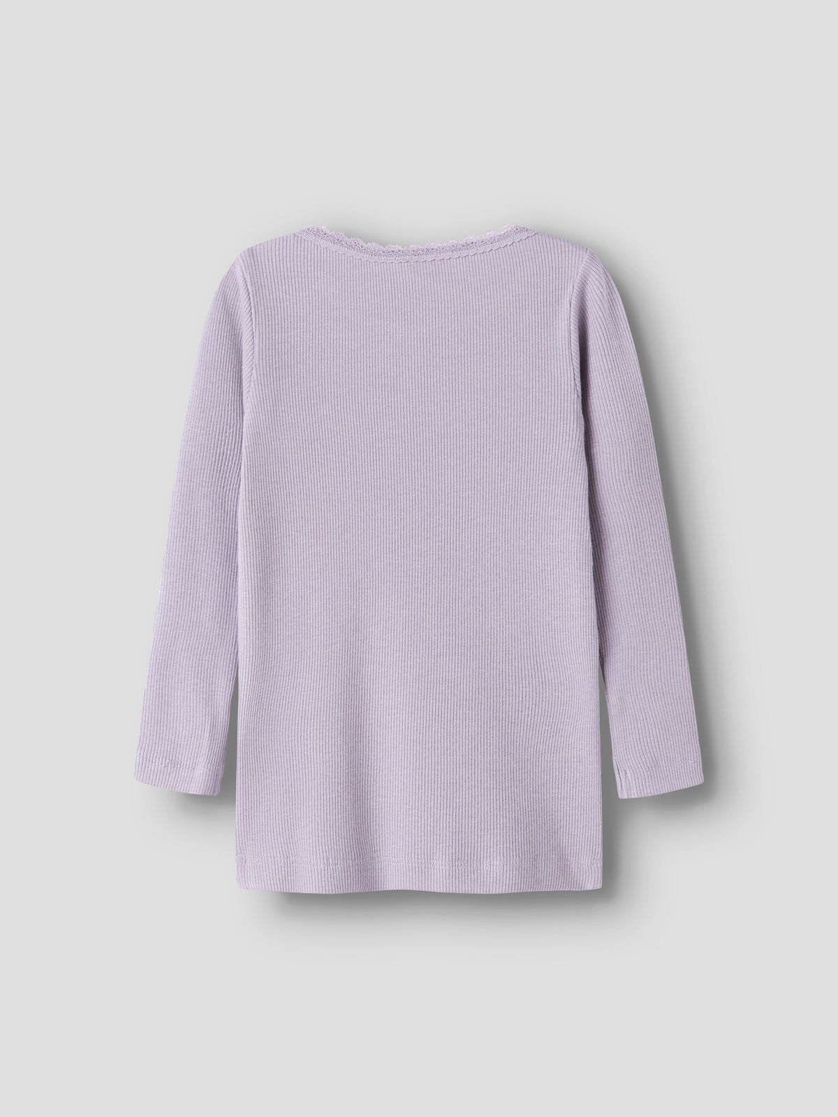 Name it Langarmshirt Basic mit Spitze