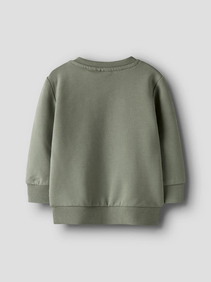 Name it Sweatshirt mit Hundeprint aus Bio-Baumwolle