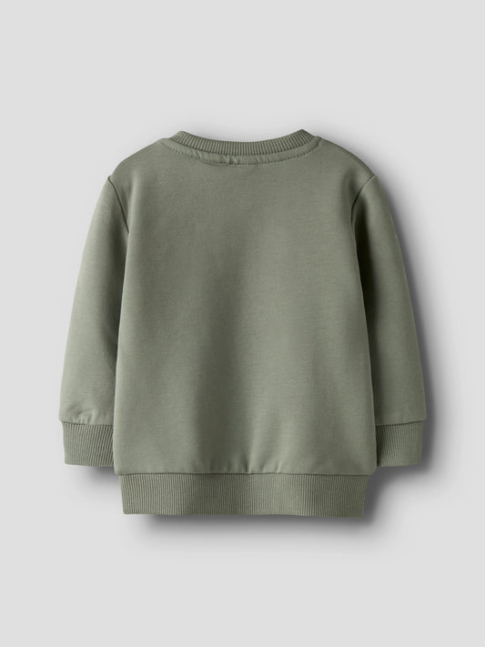 Name it Sweatshirt mit Hundeprint aus Bio-Baumwolle