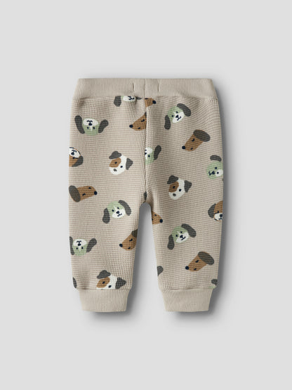 Name it Hose mit Hundeköpfen aus Bio-Baumwolle
