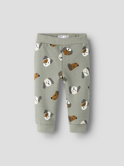 Name it Hose mit Hundeköpfen aus Bio-Baumwolle