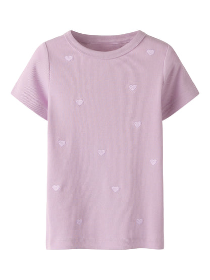 Name it T-Shirt  mit Herzchen