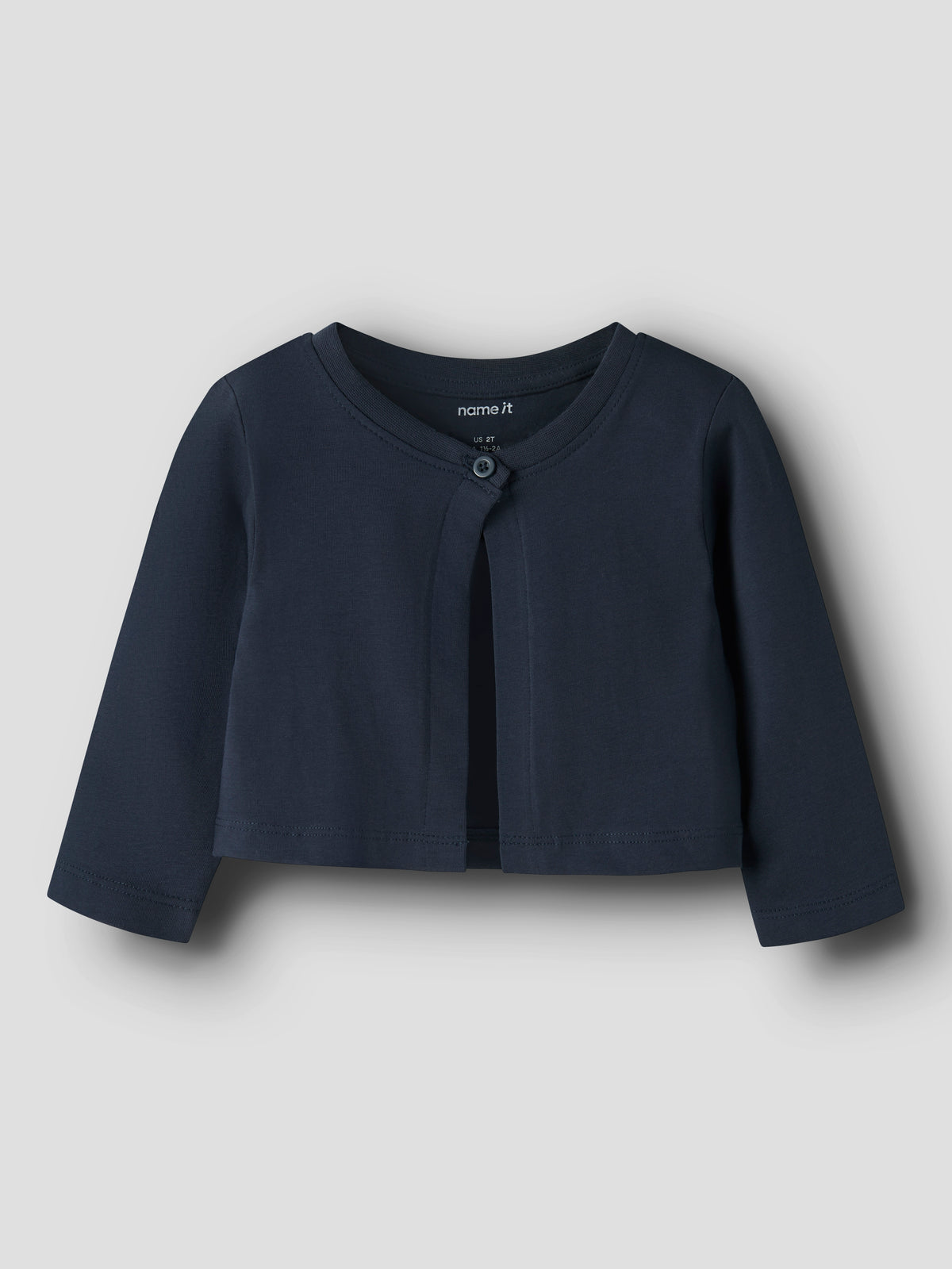 Name it Bolero in navy aus Bio-Baumwolle