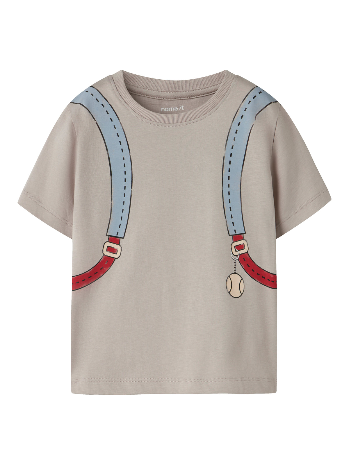 Name it T-Shirt mit Rucksackprint aus Bio-Baumwolle