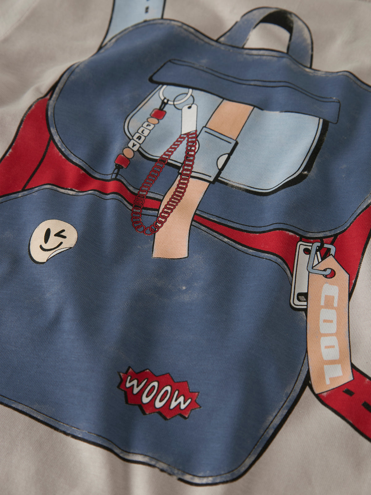Name it T-Shirt mit Rucksackprint aus Bio-Baumwolle