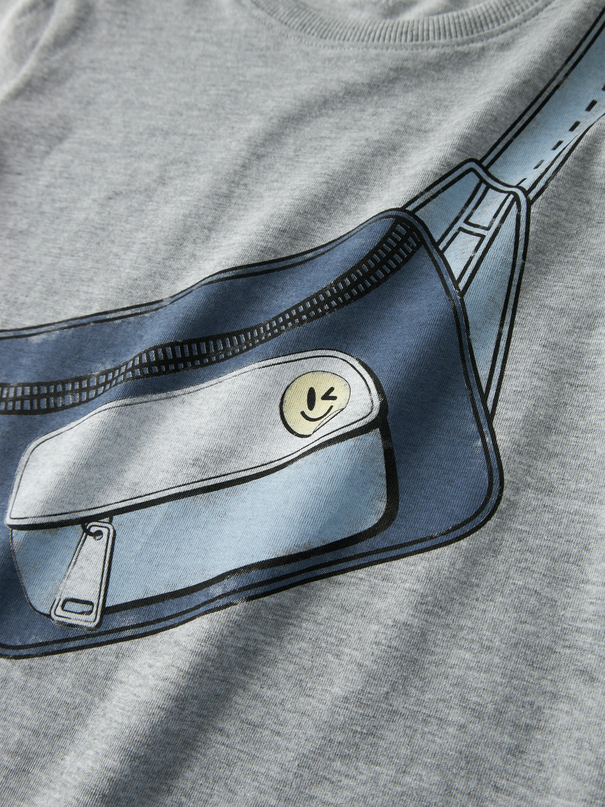 Name it T-Shirt mit Taschenprint aus Bio-Baumwolle