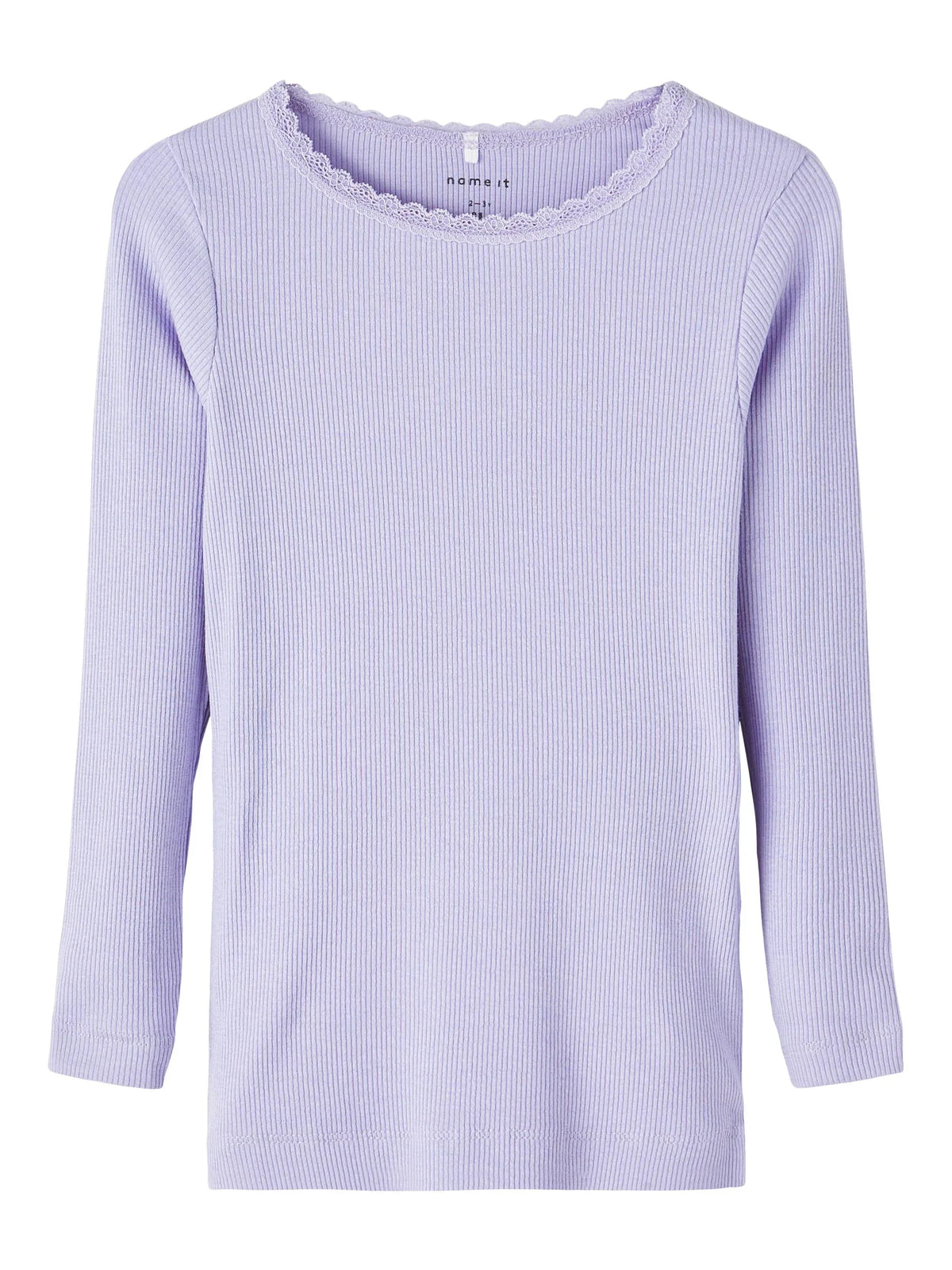 Name it Langarmshirt gerippt