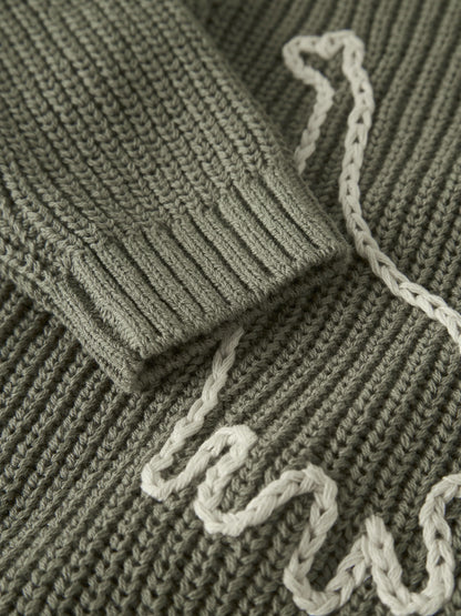 Lil'Atelier Strickpullover mit Dino