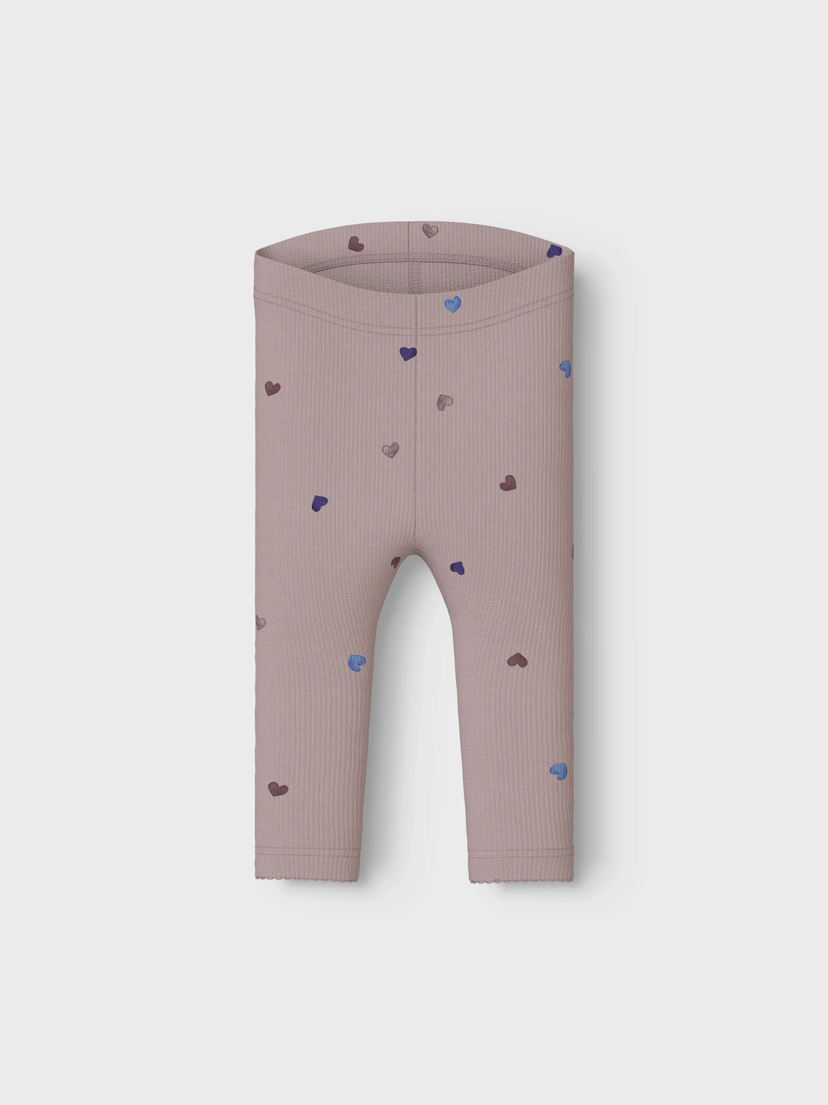 Name it Leggings gerippt mit Herzprint