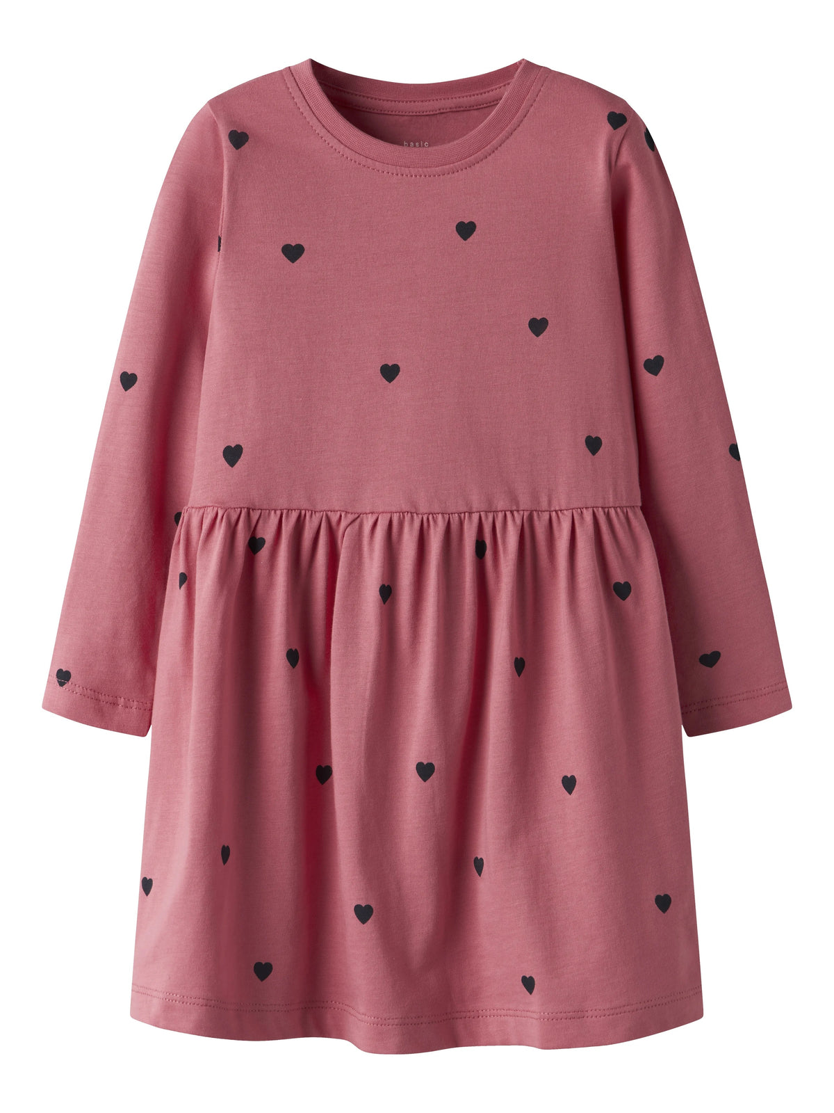 name it Kleid Langarm mit Herzchen