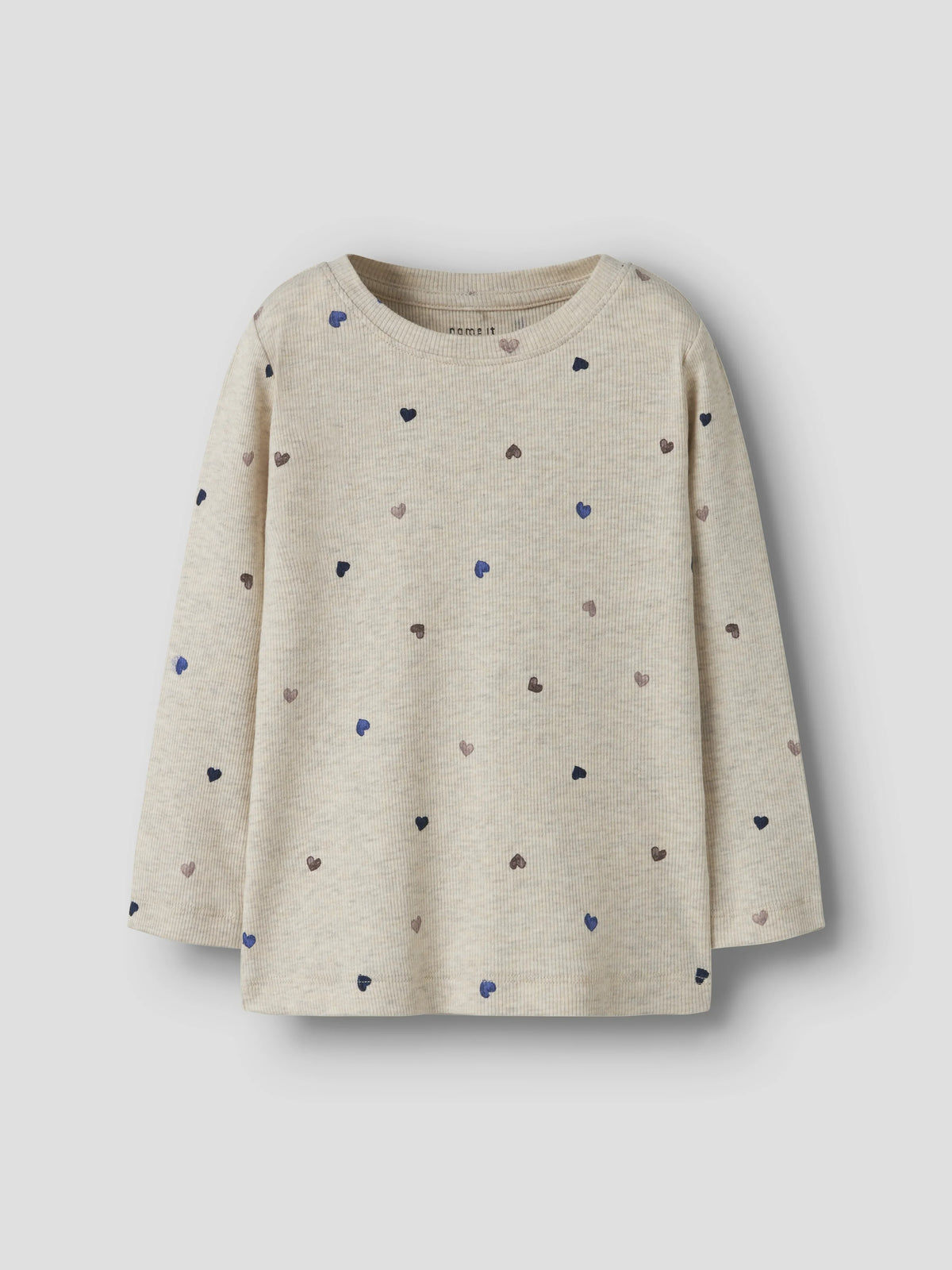 Name it Langarmshirt mit Herzchenprint