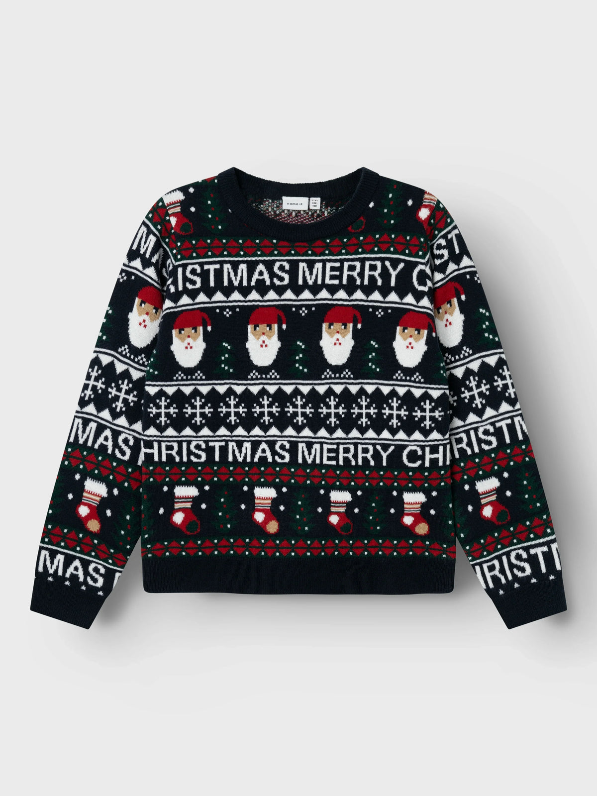 Name it Weihnachts-Strickpullover