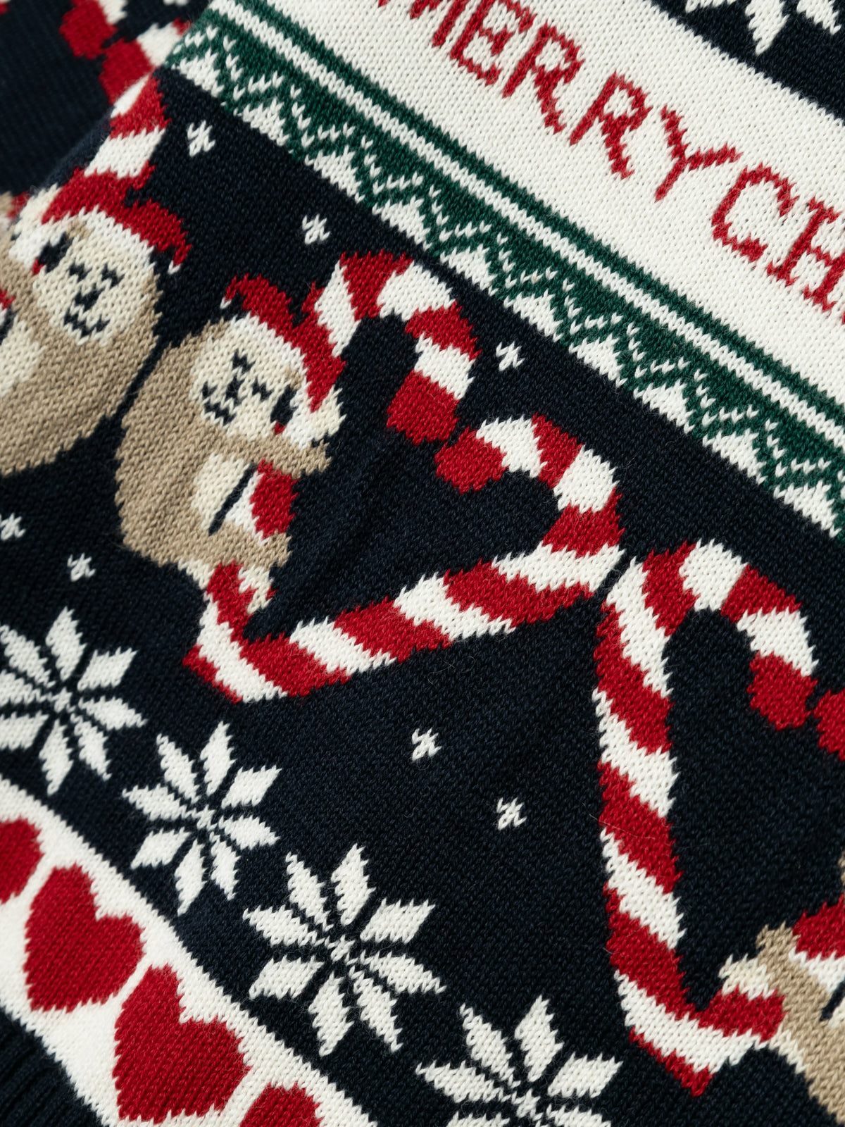 Name it Weihnachts-Strickpullover aus Baumwolle
