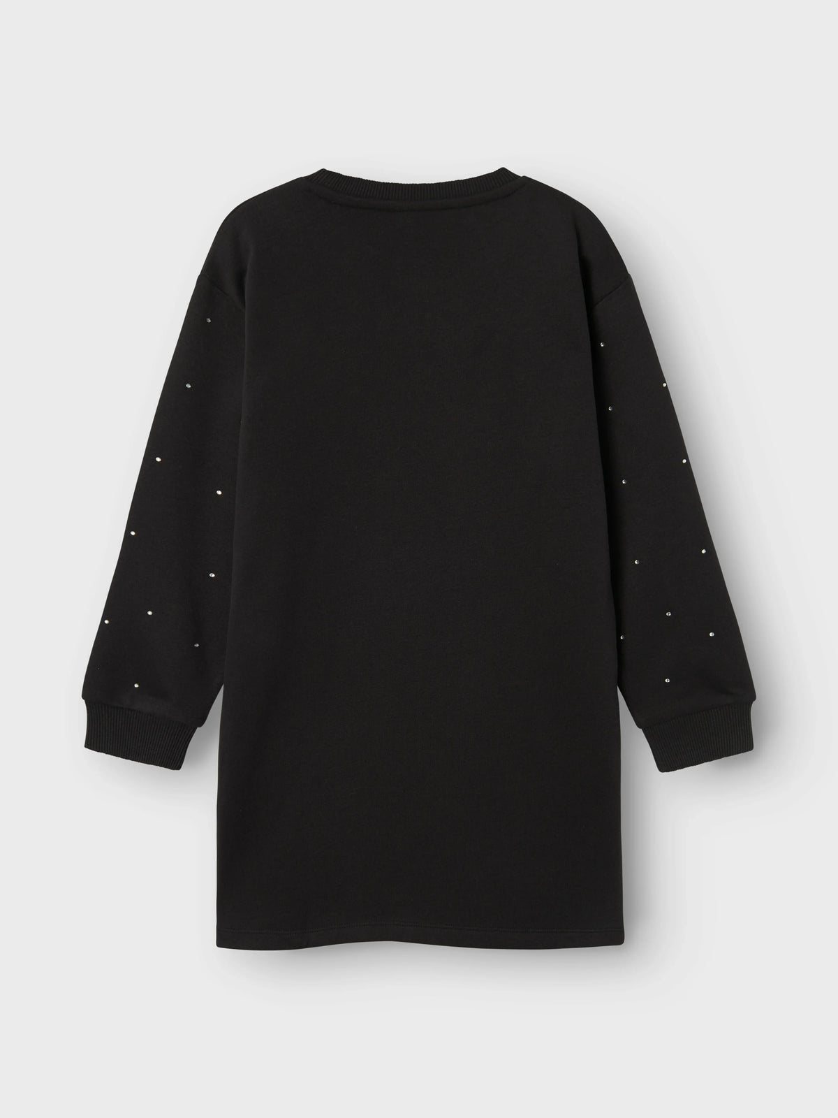 Name it Sweakleid mit Glitzernieten am Ärmel