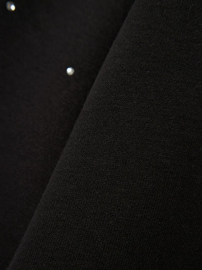 Name it Sweakleid mit Glitzernieten am Ärmel
