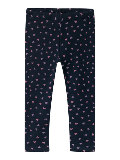 Name it Sweatleggings mit Herzenprint