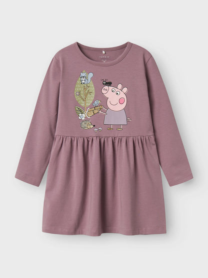 Name it Kleid Langarm Peppa Wutz