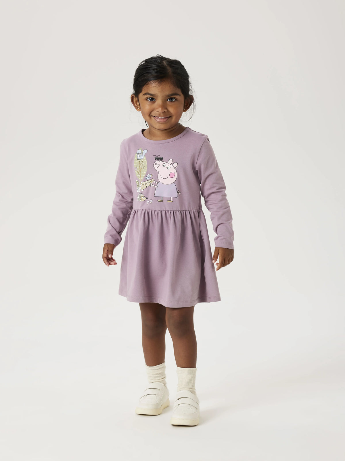 Name it Kleid Langarm Peppa Wutz