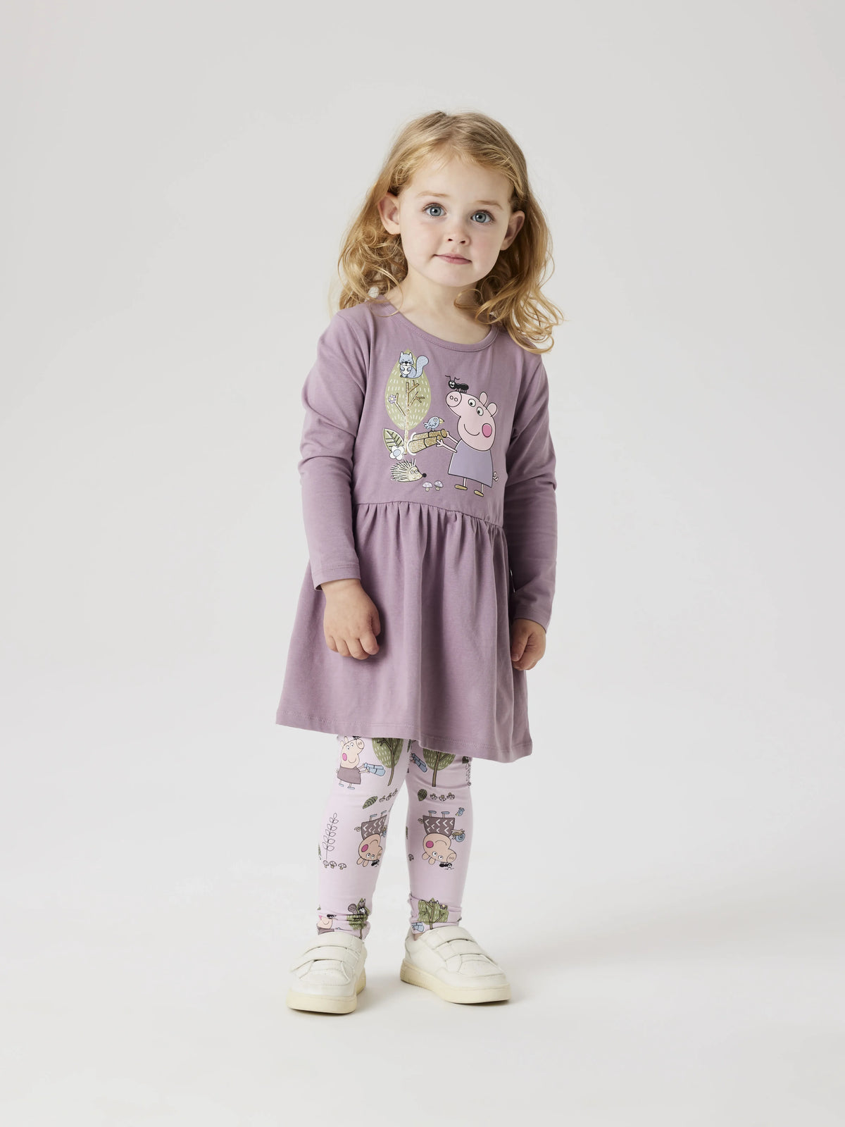 Name it Kleid Langarm Peppa Wutz