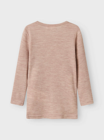 Name it Langarmshirt aus Wolle