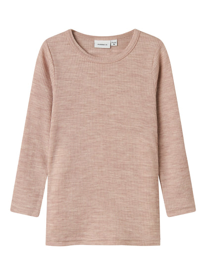 Name it Langarmshirt aus Wolle