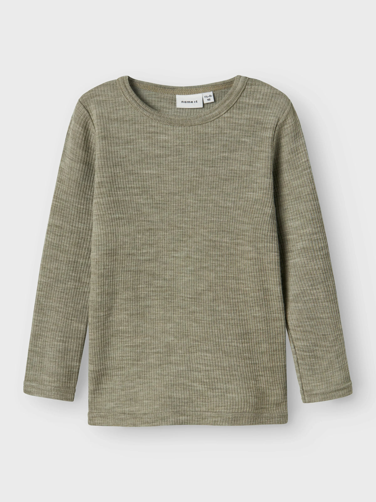 Name it Langarmshirt aus Wolle
