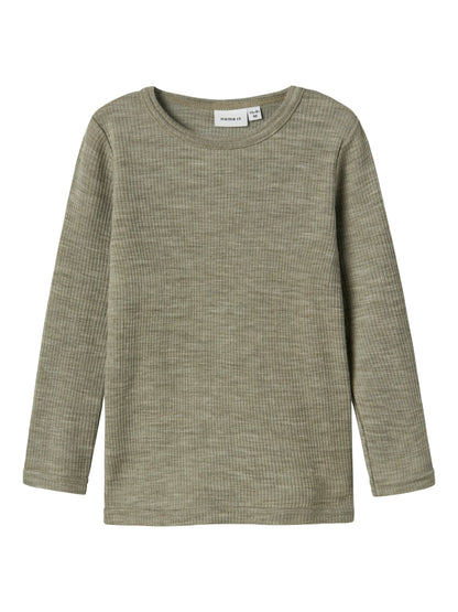 Name it Langarmshirt aus Wolle