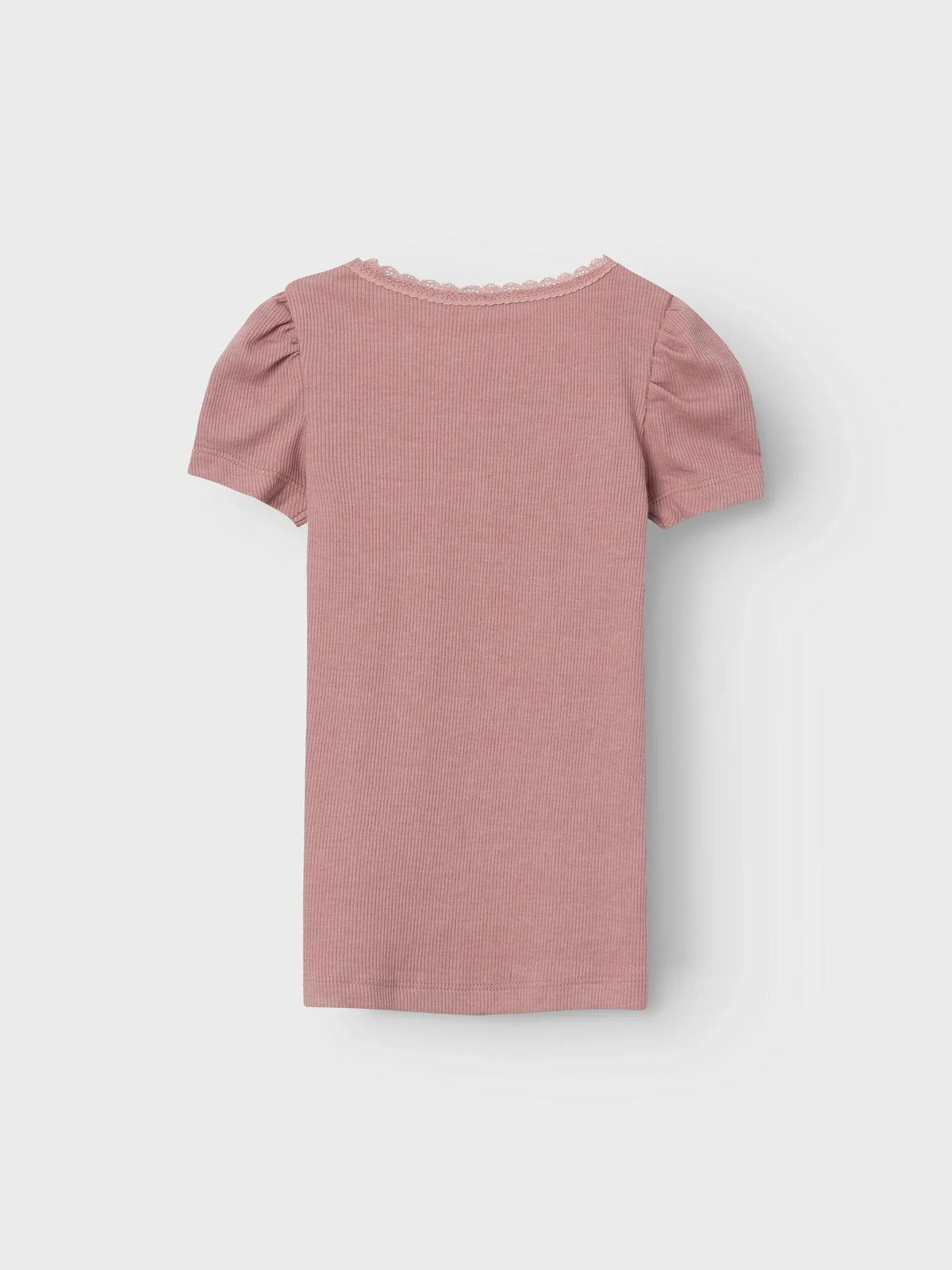 Name it T-Shirt mit Spitze aus Bio-Baumwolle und Modal