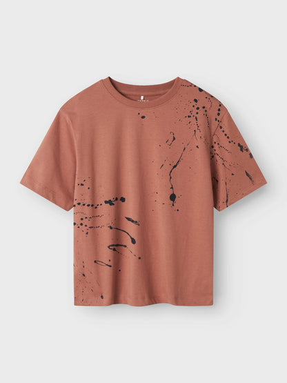 Name it T-Shirt Relaxed Fit mit Rückenprint