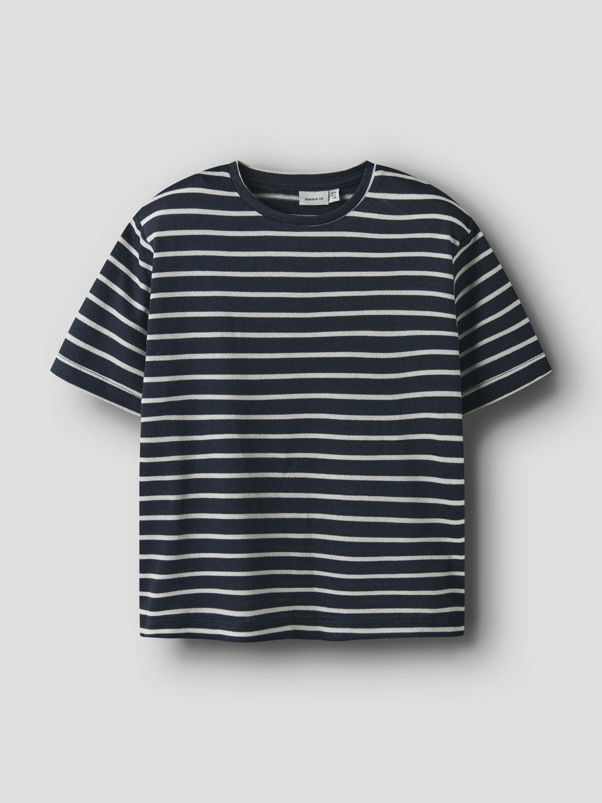 Name T-Shirt gestreift Regular Fit