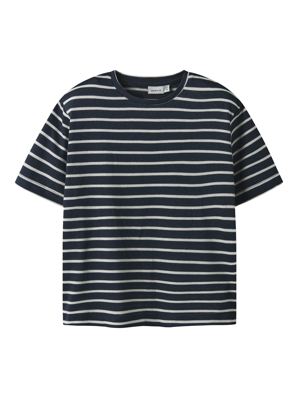 Name T-Shirt gestreift Regular Fit