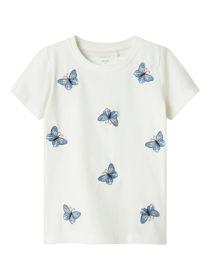 Name it T-Shirt mit Schmetterlingen