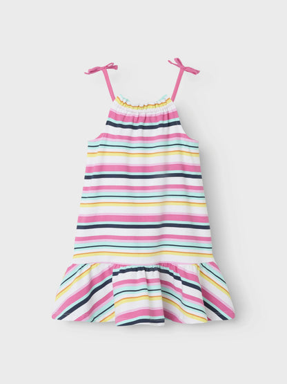 Name it Sommerkleid gestreift aus Bio-Baumwolle