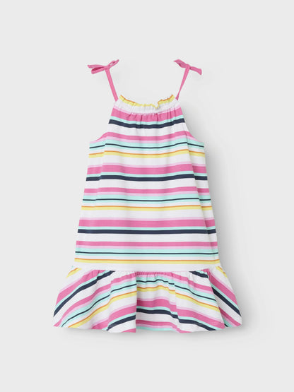 Name it Sommerkleid gestreift aus Bio-Baumwolle