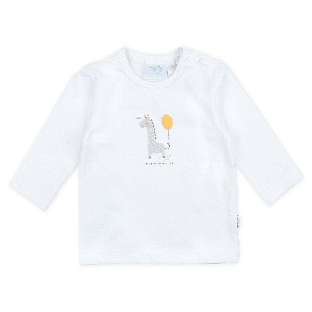 Feetje Langarmshirt - Giraffe