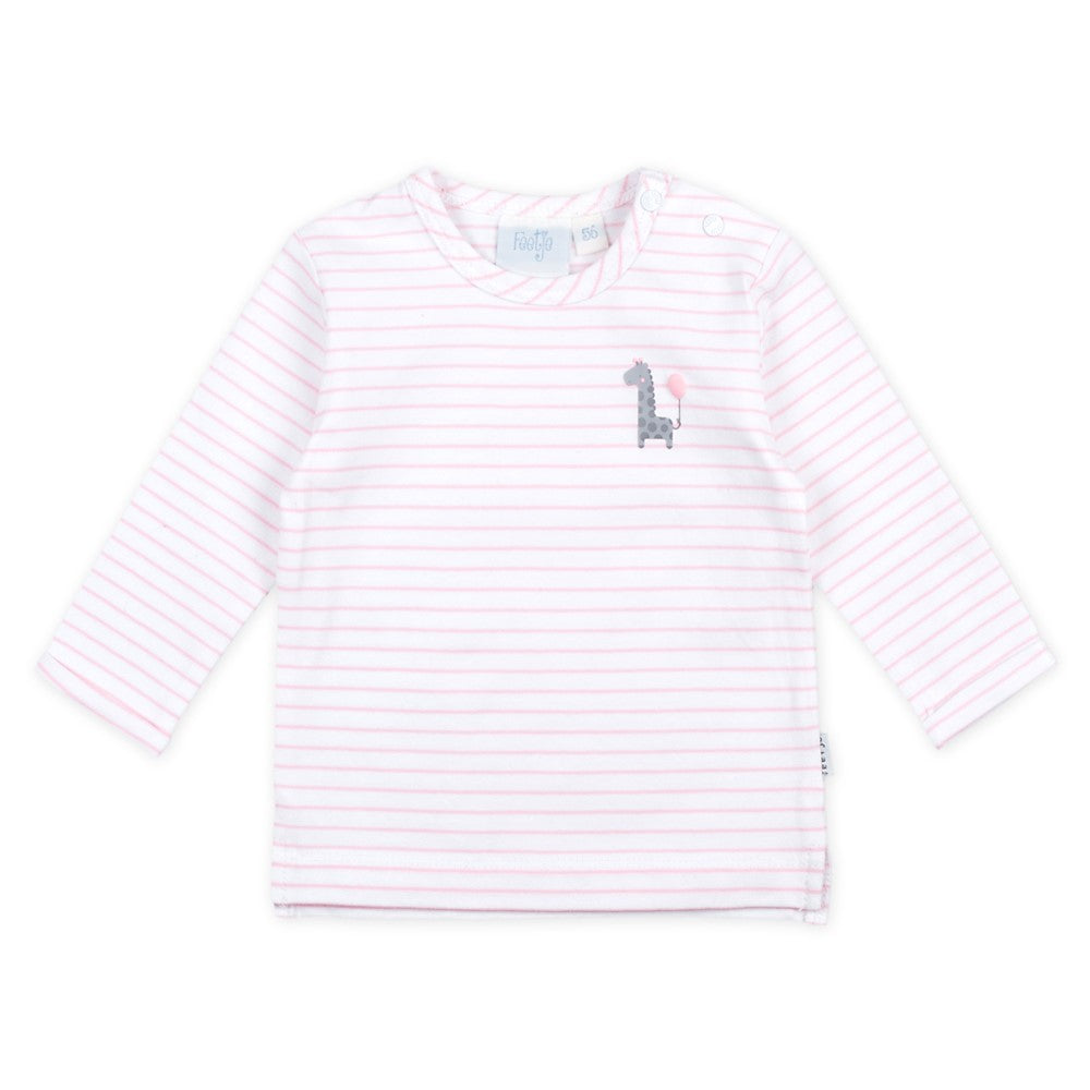 Feetje Langarmshirt geringelt mit Giraffe