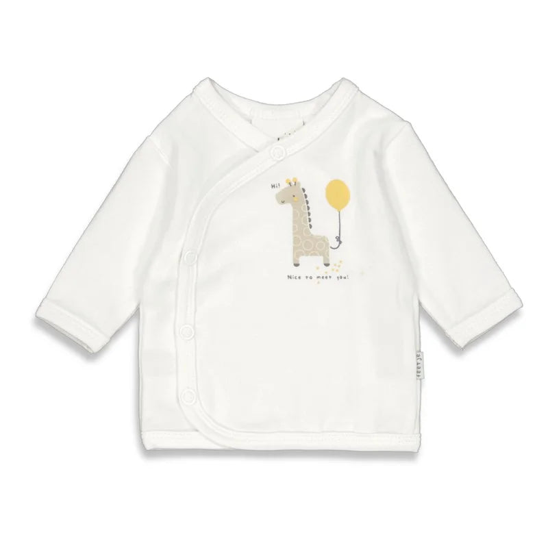 Feetje Wickelshirt Giraffe