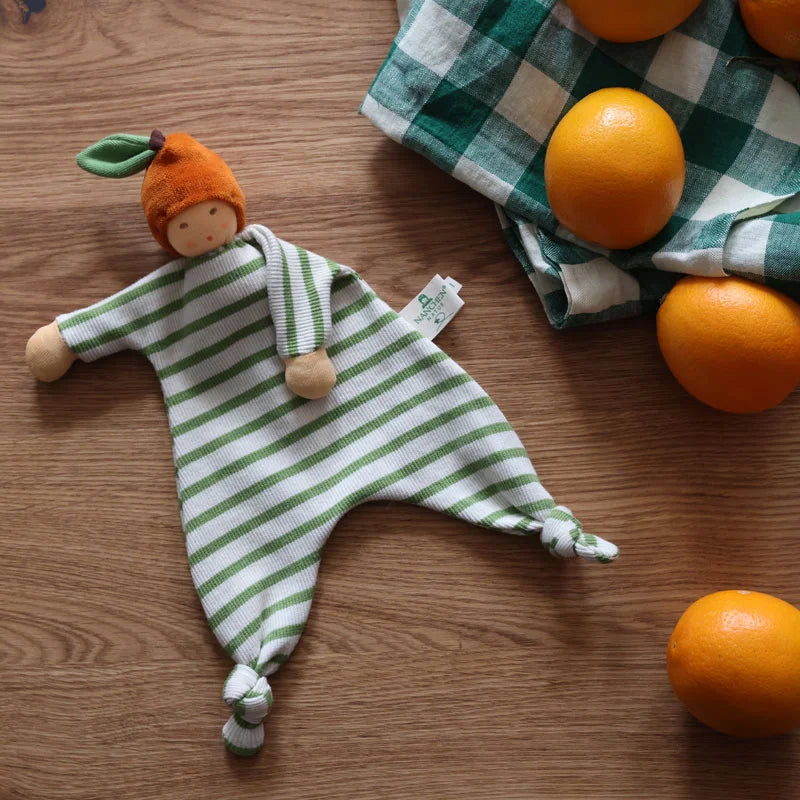 Nanchen Schmusepuppe Kleine Orange