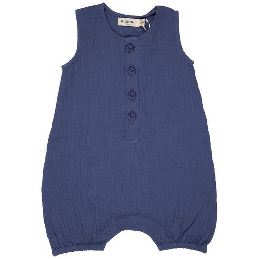 Pigeon Baby Overall kurz aus Musselin GOTS