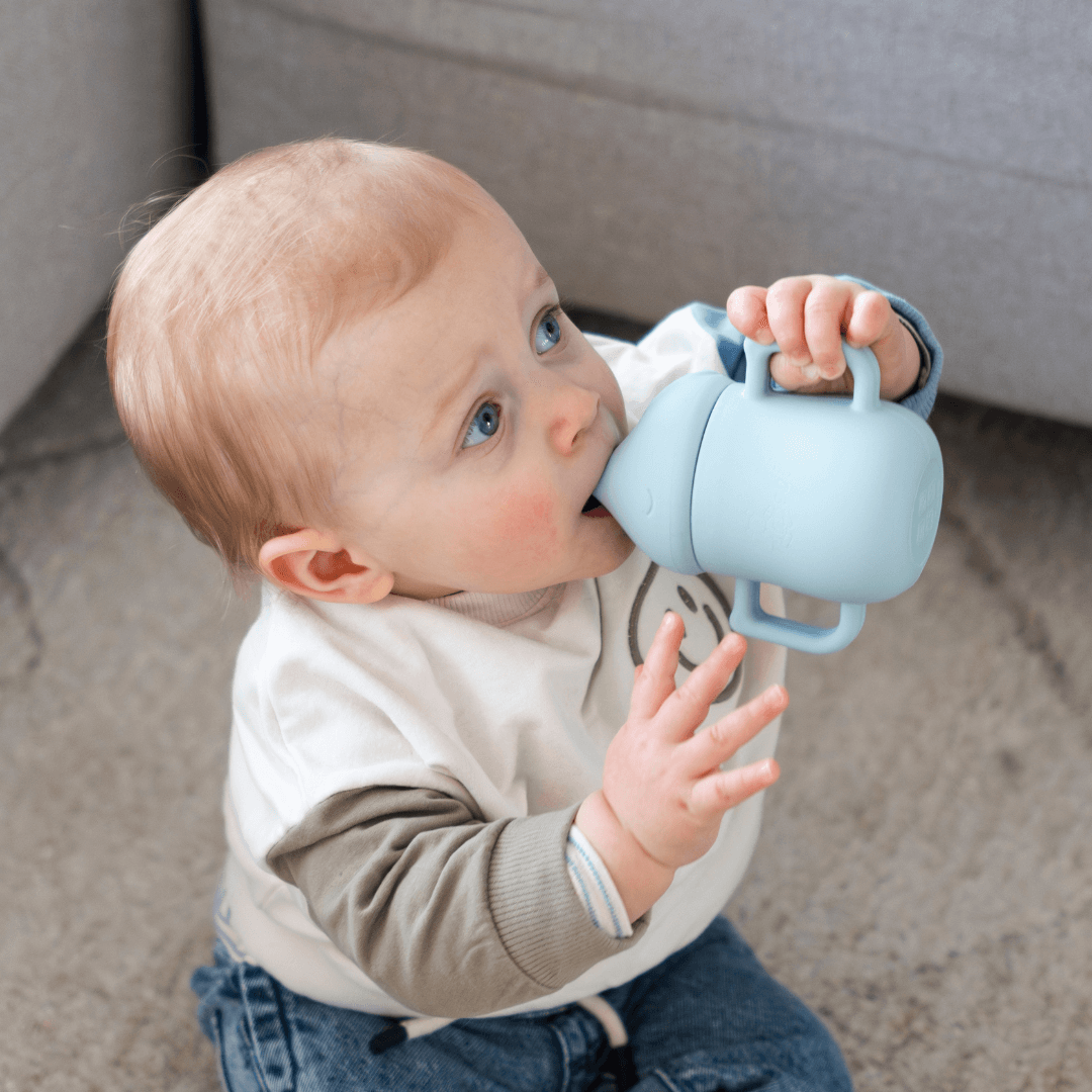 Mabebi Trinkbecher Elefant Blau